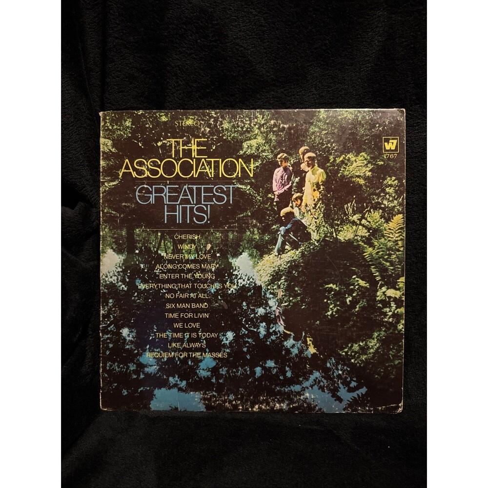 Vintage 1967 The Association Greatest Hits! Vinyl Record WS 1767 Like Always
